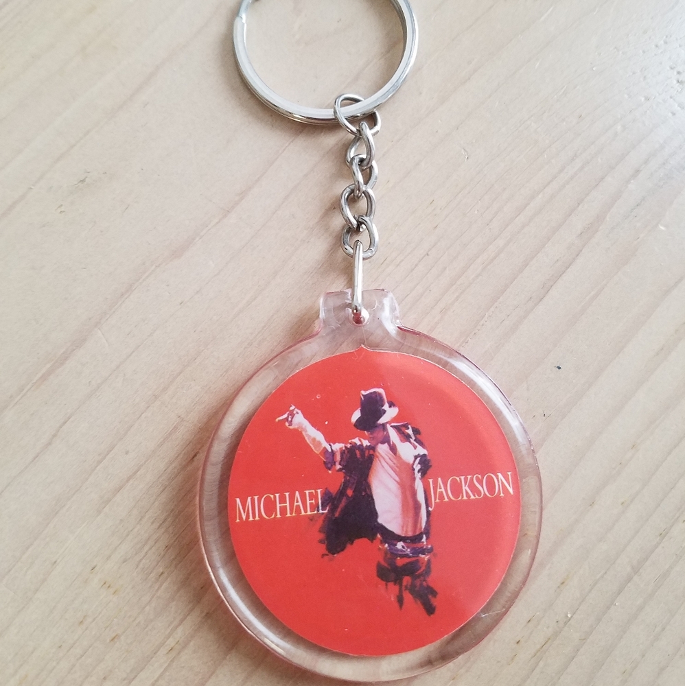 Michael Jackson Acrylic Key Chain - Picture 3 of 4